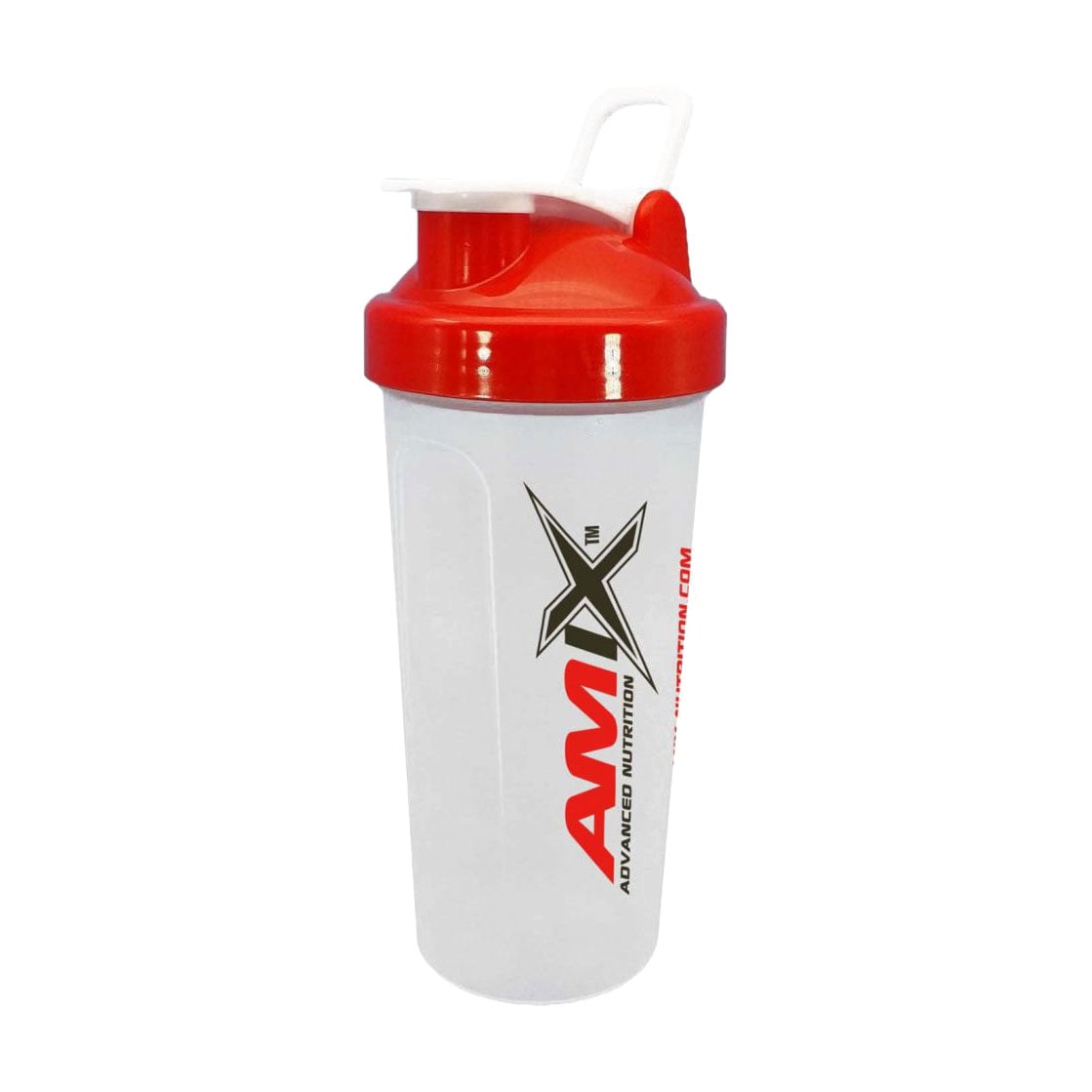 Шейкер Amix Nutrition Shaker Bottle біло-червоний, 600 мл (819785)