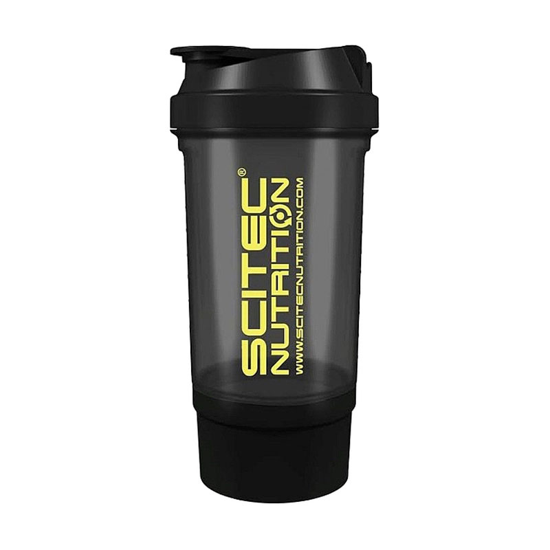 Шейкер Scitec Nutrition Shaker TR Scitec Old Темний прозорий, 500 мл